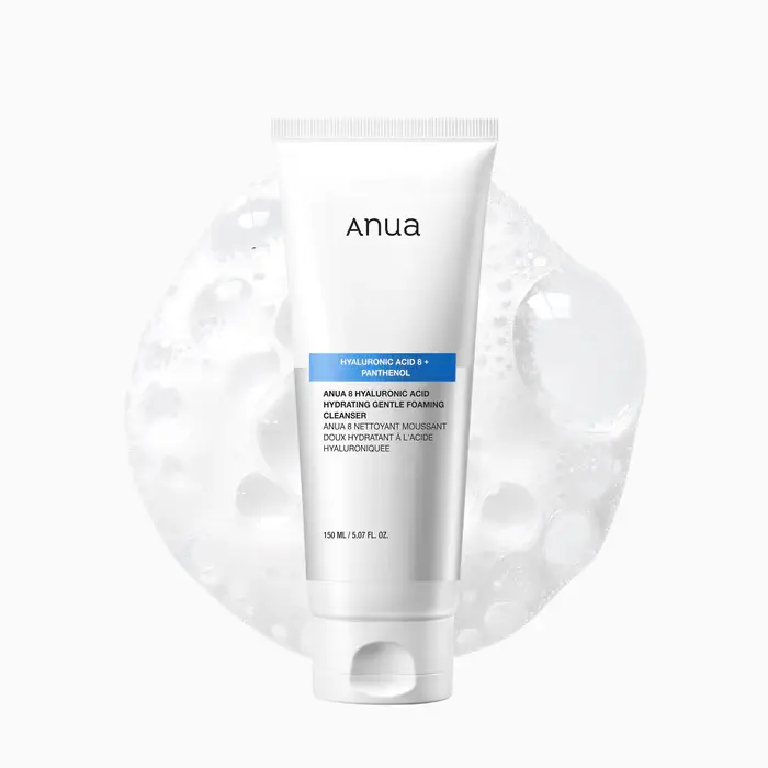Anua 8- Hyaluronic Acid Hydrating Gentle Foaming Cleanser